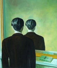 René Magritte „Edvardo Džeimso portretas (Uždrausta reprodukcija)“. 1937