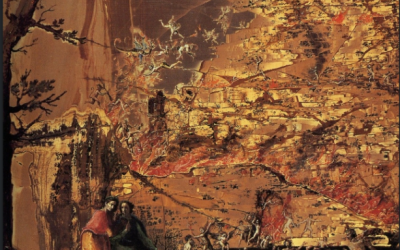 Francesco Lagozzi, „Dantė ir Vergilijus keliauja į pragarą“, 1620 m.