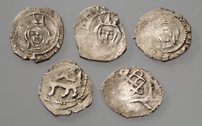 XIV a. pab.-XV a. monetų radiniai. Lietuvos nacionalinio muziejaus nuotr.