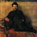 Henri de Toulouse-Lautrec ''Gustave Lucien Dennery portretas''. 1883