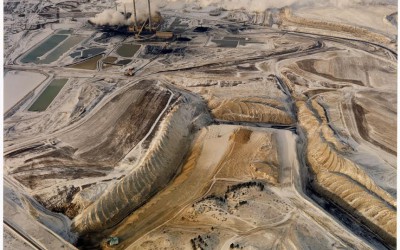 Terry Evans - „Terraced Plowing with a Grass Waterway", 1991 m.